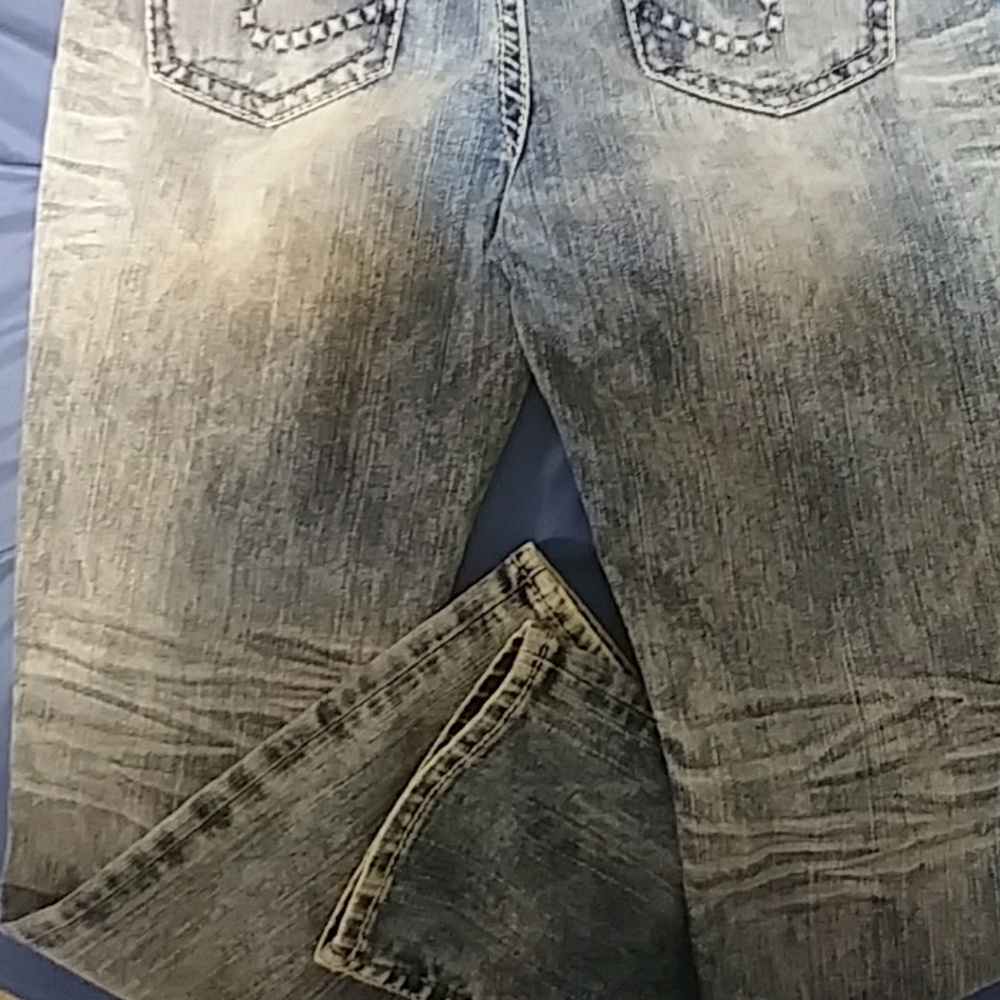 Silver jeans
